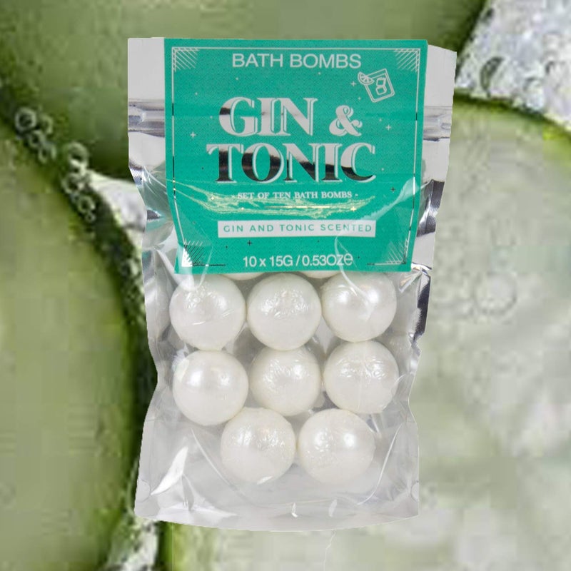 Gift Republic Gin and Tonic Bath Bombs - Image 3